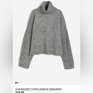 H&M oversized sweater
